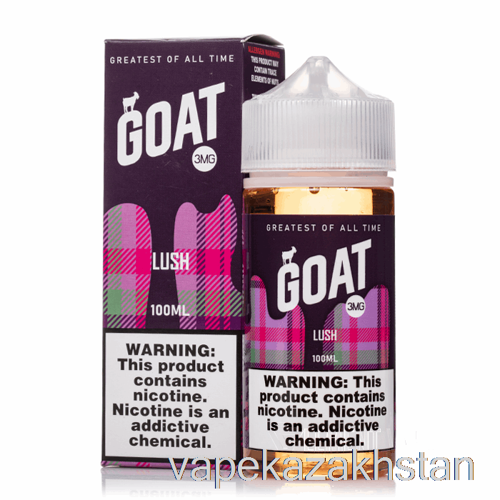 Vape Disposable Lush - Goat E-Liquid - 100mL 0mg